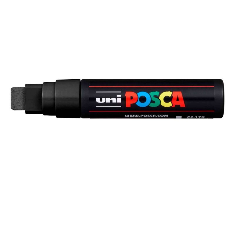 caneta posca preta 17