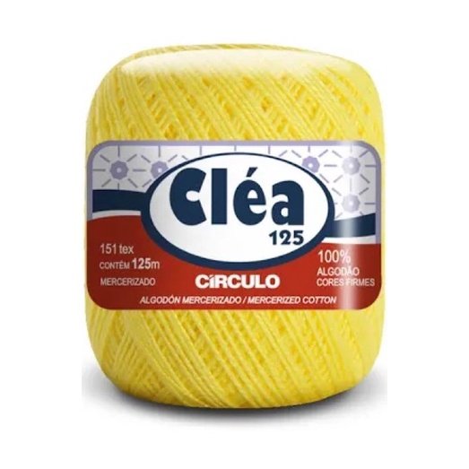 ☆くま　335 crg　YMC3色セット Linha Cléa 125mt 1709 Amarelo Gouda
