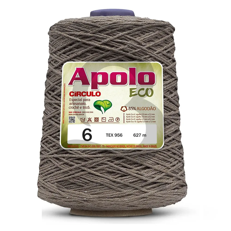 Barbante Algodão Apolo Eco 6 Colorido Cor 8107