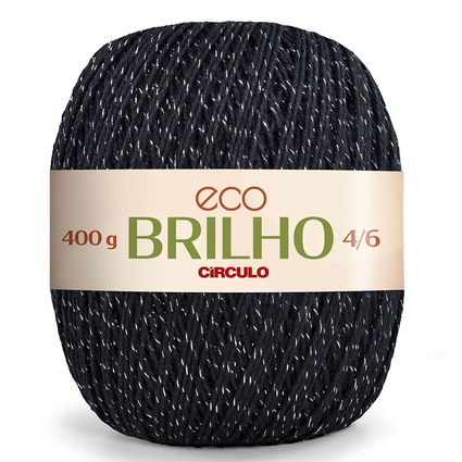 Linha De Crochê Liza Grossa 8214 Alumínio