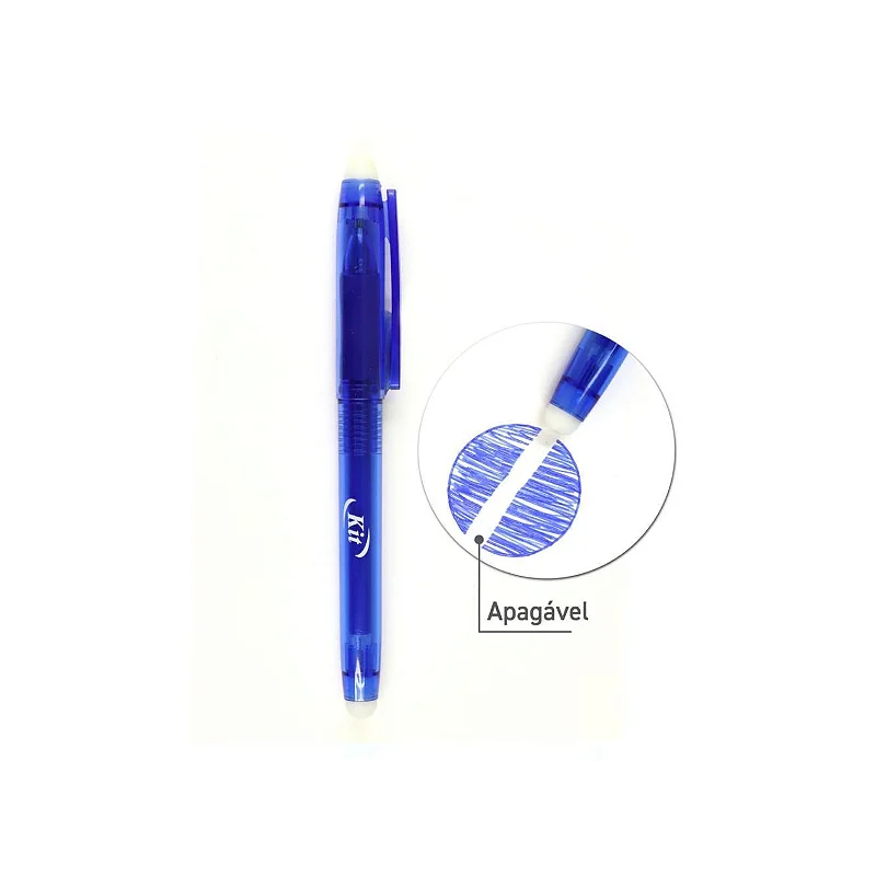 caneta kit azul 1