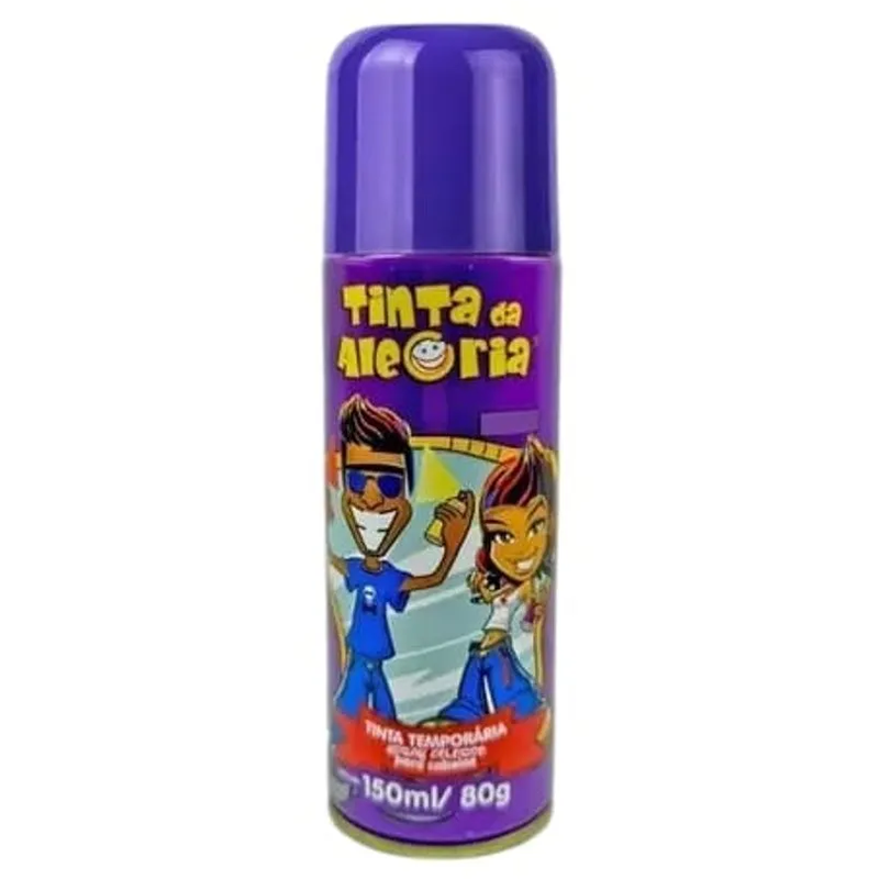 tinta spray roxo