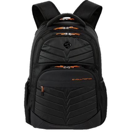 Mochila Sestini Evolution Black Fire 76285-01 2 Compartimentos UNICO