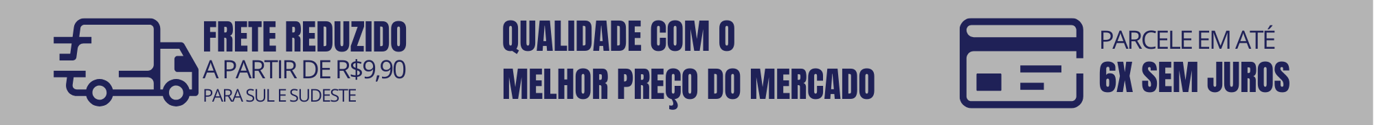 frete reduzido
